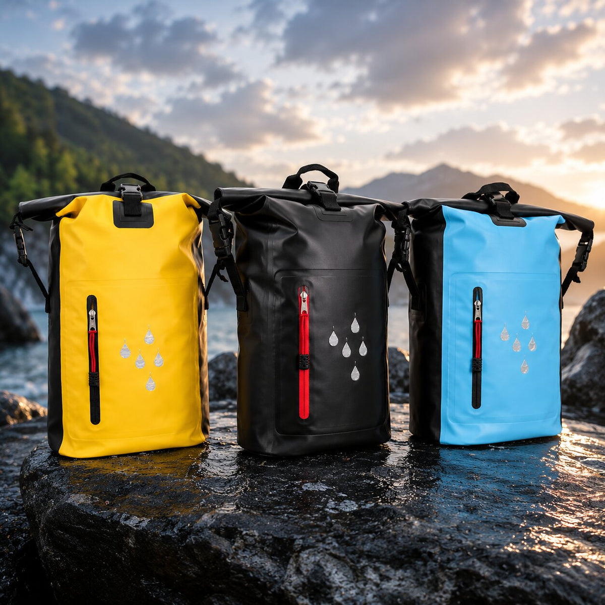 Wasserdichter Rucksack | Wasserabweisendes Material