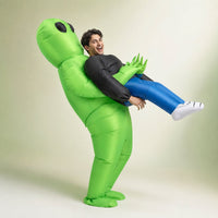 Inflatable alien abduction costume