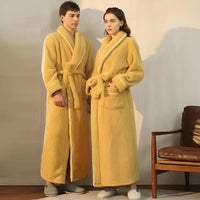 Bademantel für Damen und Herren | Fleece Morgenmantel | Comfyra
