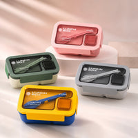 Lunchbox mit Besteck | Stahlmahl