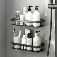 Duschablage ohne Bohren | Duschregal | Shampoo halter für Dusche | Ablux