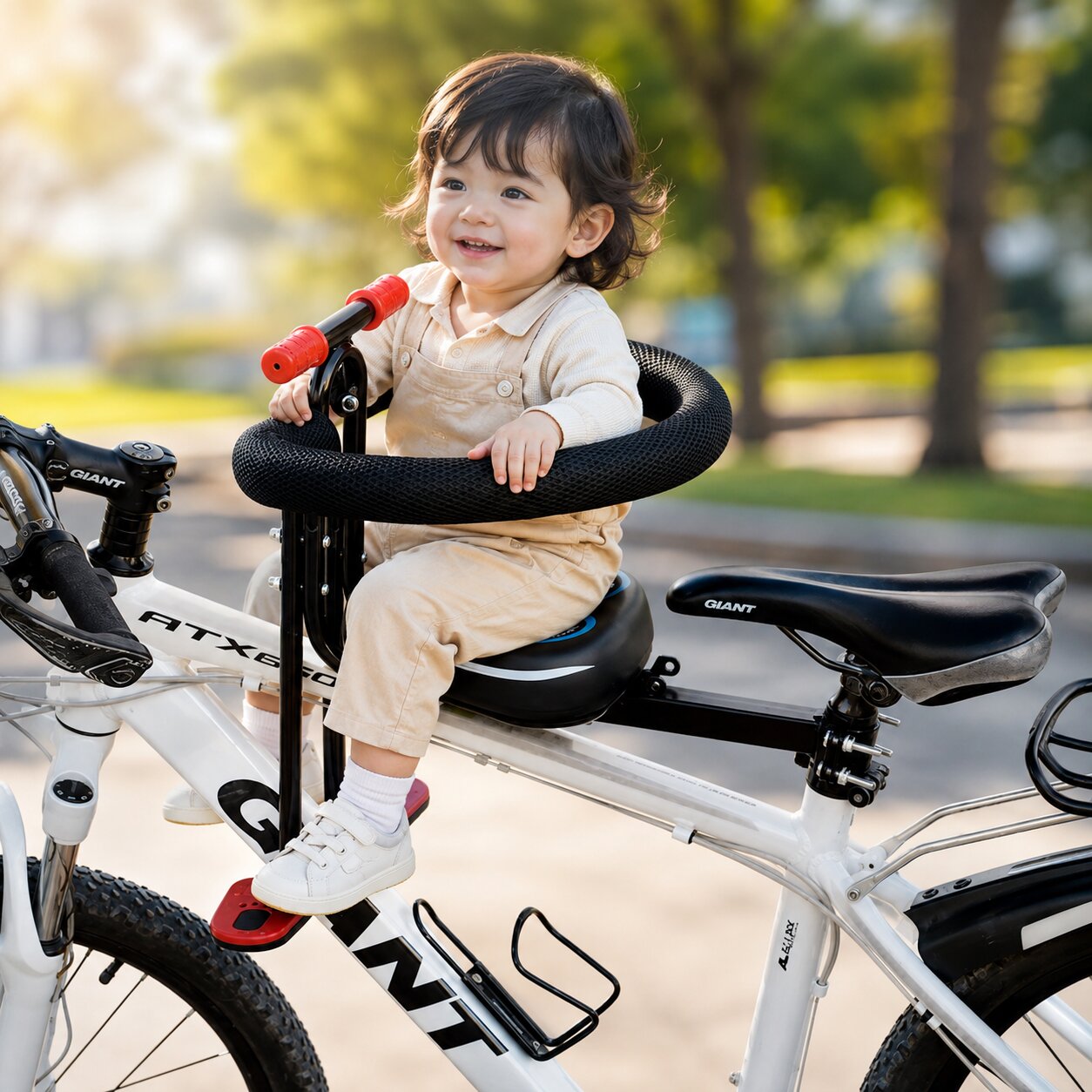 Fahrrad Kindersitz | Vorne montiert