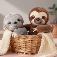 Faultier Kuscheltier | Süßes Plüschtier für Babys & Kinder | KuschelFauli