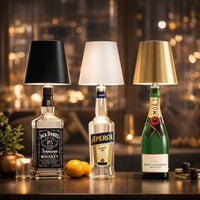 Flasche als Tischlampe | LumiFlasche