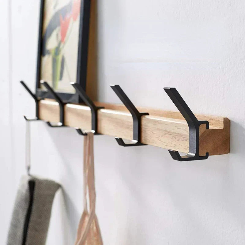 Garderobenhaken | Wandgarderobe | 5 Klapphaken
