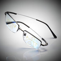 Gleitsicht Lesebrille | Multifokale Brille zum Lesen und Autofahren | Varilenz