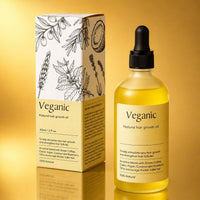 Natürliches Haaröl mit Rizinus Argan und Kokosöl | Rizinusöl für haare | Haarwuchsmittel | Wurzelglanz