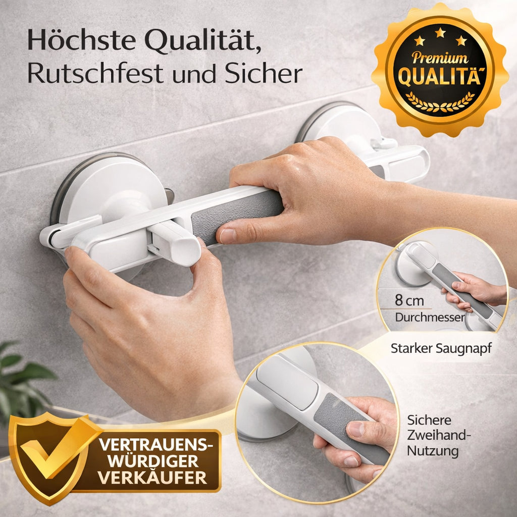 Haltegriff für Dusche, Badewanne oder Toilette