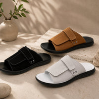 Herren Komfort Slides mit verstellbarem Riemen | Riemenruh
