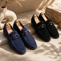 Herren Loafer mit Schnalle | Samtkrone