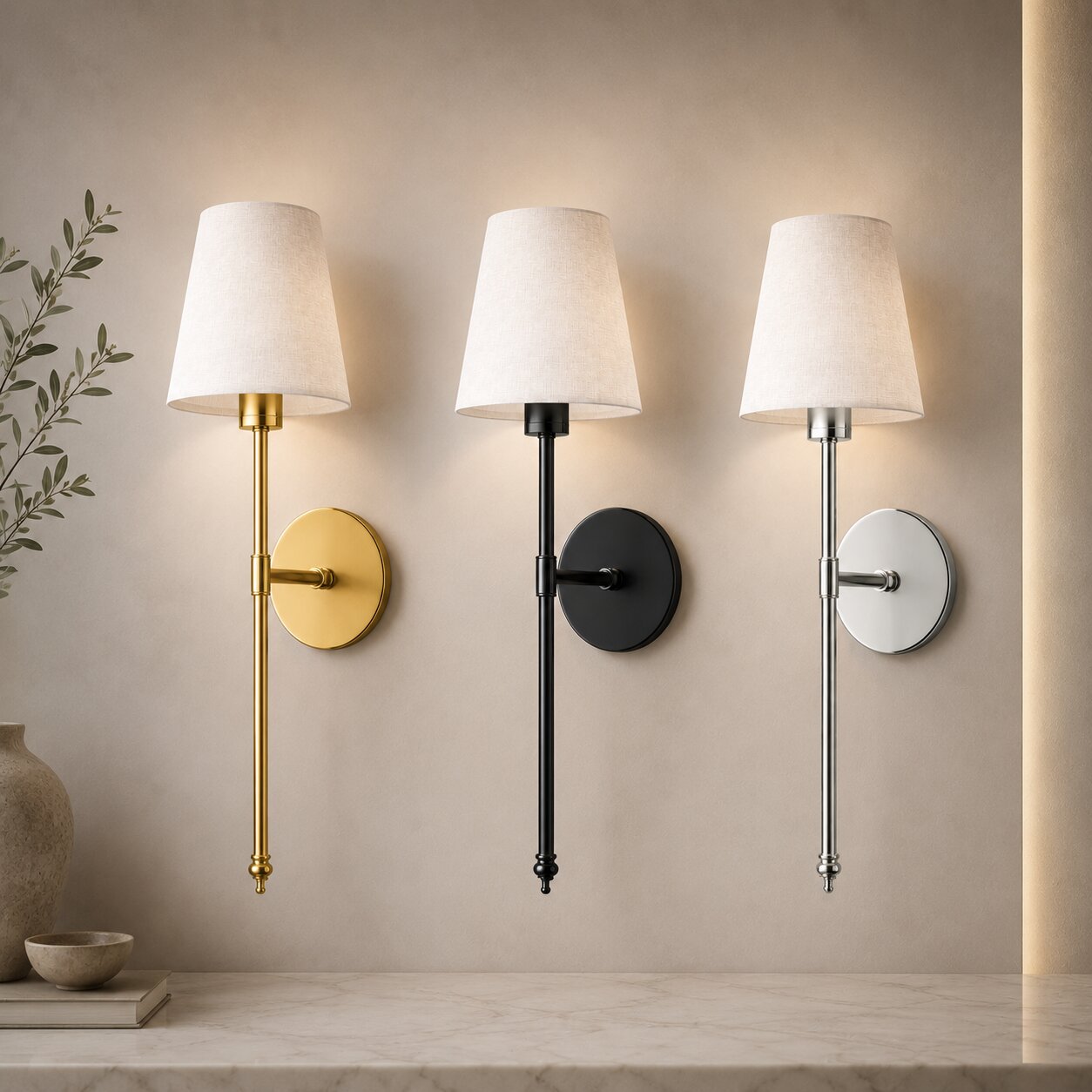 Kabellose Wandlampe zum Kleben | 2er Set