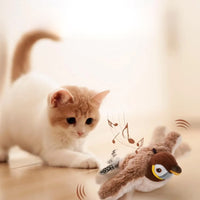 Katzenspielzeug | Flatternder Vogel Katzenspielsachen | Interaktiv und lustig | Miaulino