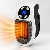 Compact plug-in fan heater | HeatNest