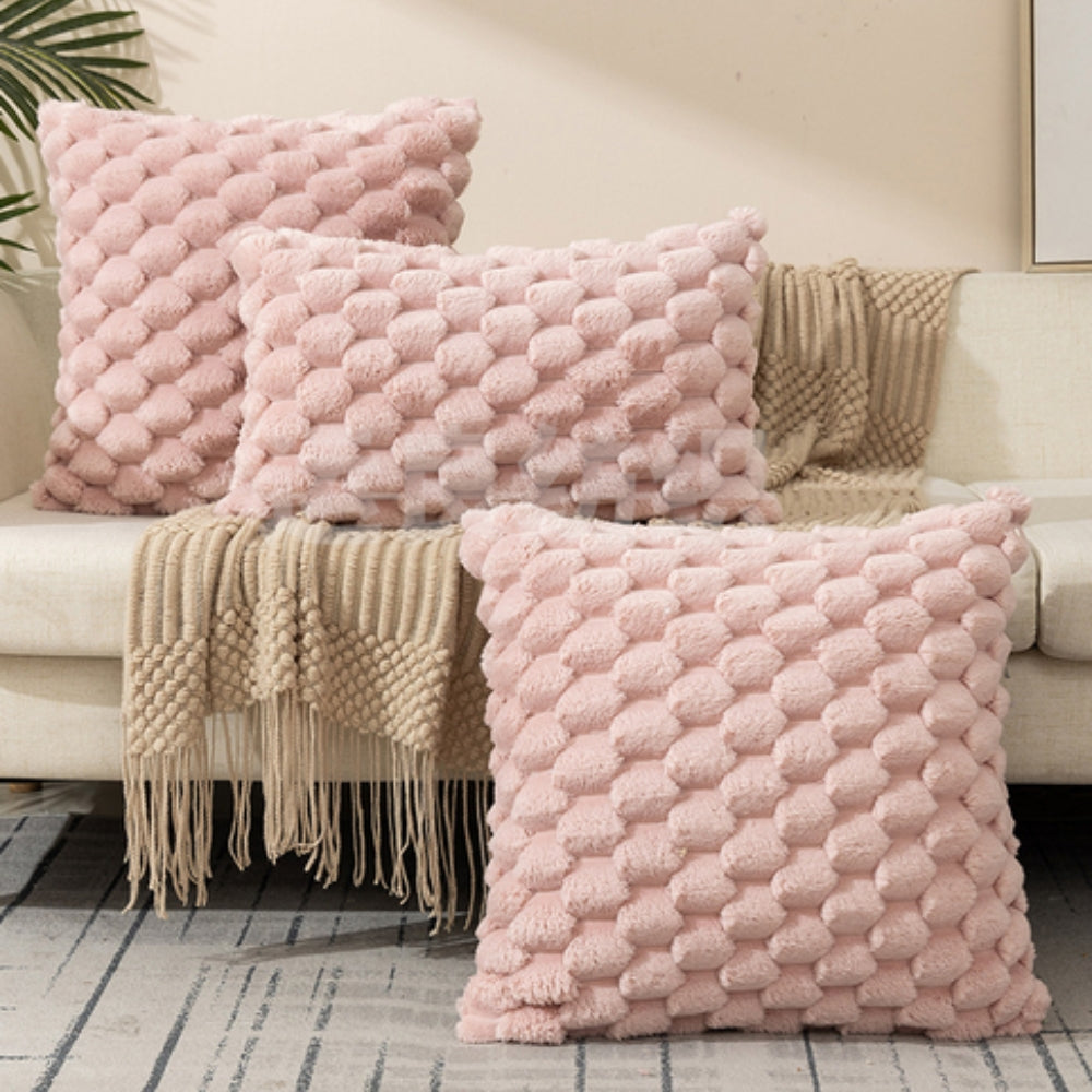 Kissenbezug | Flauschig | 3D Struktur