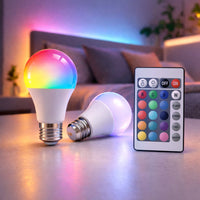 LED E27 Glühbirne | RGB Lampe mit Fernbedienung | Neonix