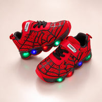 LED Kinderschuhe mit Klettverschluss | Leuchtheld