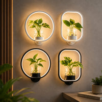 LED Wandvase mit Licht | Vasenlicht