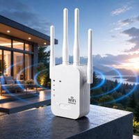 WLAN Verstärker für außen & innen | Dual Band WLAN Repeater | Funkhafen