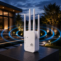 WLAN Verstärker für außen & innen | Dual Band WLAN Repeater | Funkhafen