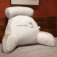 Rückenkissen mit Rückenstütze | Lesekissen für Bett & Sofa
