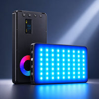 RGB Videolicht für Kamera und Handy | ChromaGlanz