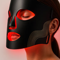 Rotlichtmaske | LED Gesichtsmaske | Haut Lichttherapie | HautGlow