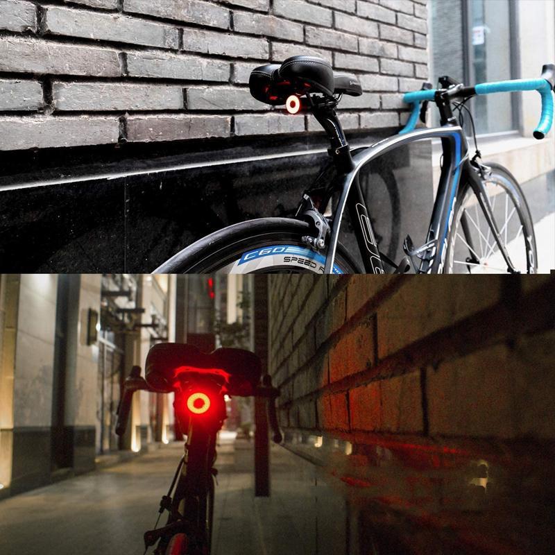 lichter rennrad Rücklicht & Bremslicht für Fahrrad und Rennrad mit 6 Modi und Akku