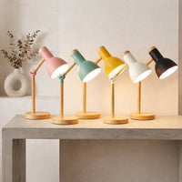 Schreibtischlampe aus Holz | Tischlampe | HolzLicht