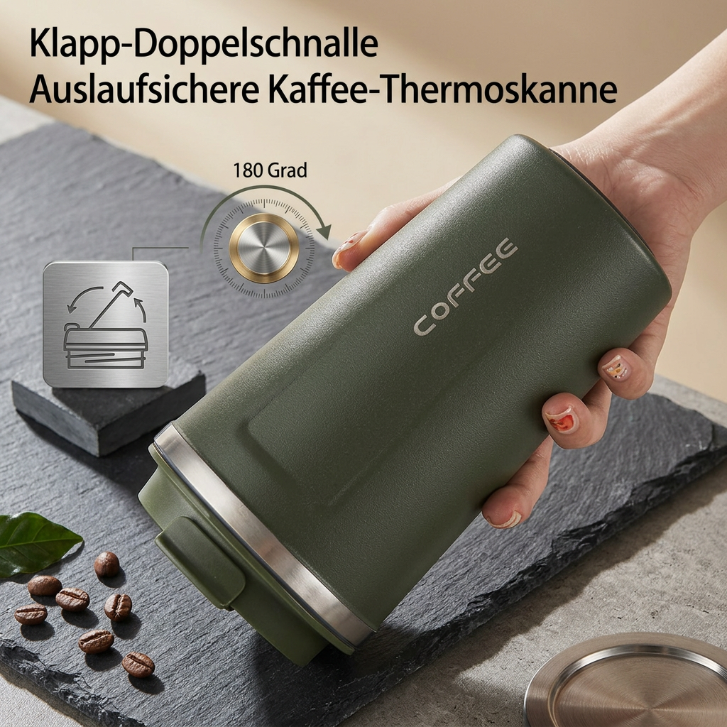 Thermobecher mit Temperaturanzeige