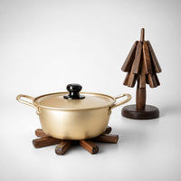 Topfuntersetzer aus Holz | HolzKunst