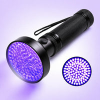 UV Taschenlampe mit 100 LEDs | Spurenlicht