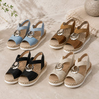 Valeria orthopädische Keilsandalen | Keilglanz