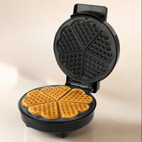 Waffle maker for 5 heart-shaped waffles | Herzglut