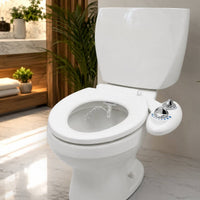 WC Dusche zum Nachrüsten ohne Strom  | WC Bidet mit Wasserdruckregler | Aqualis