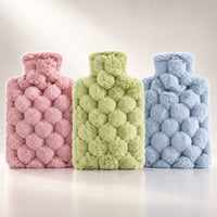 Hot water bottle with cozy plush cover | Thermarae